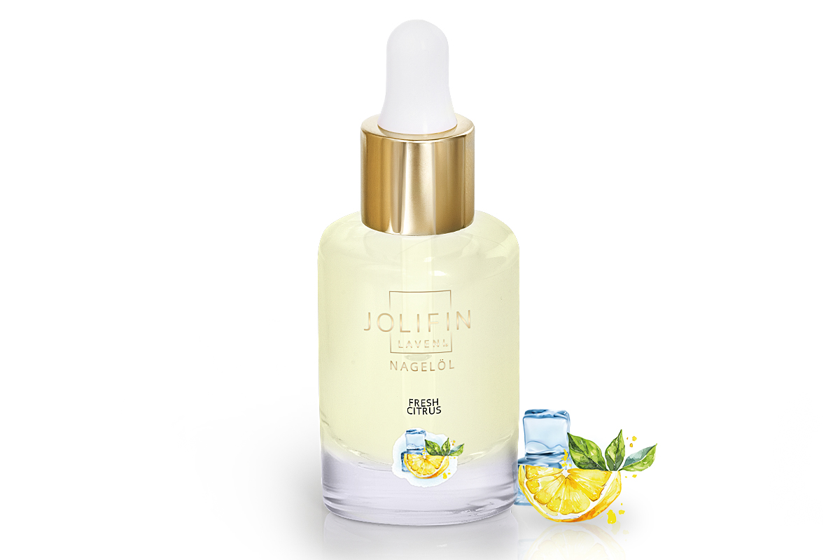 Jolifin LAVENI Nail Oil - fresh citrus 10ml