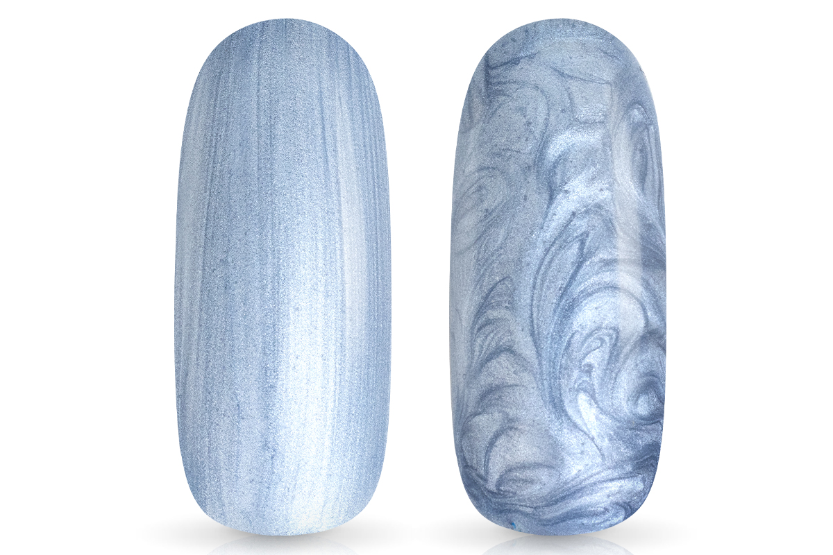Jolifin LAVENI Shellac - satin pearl blue 10ml