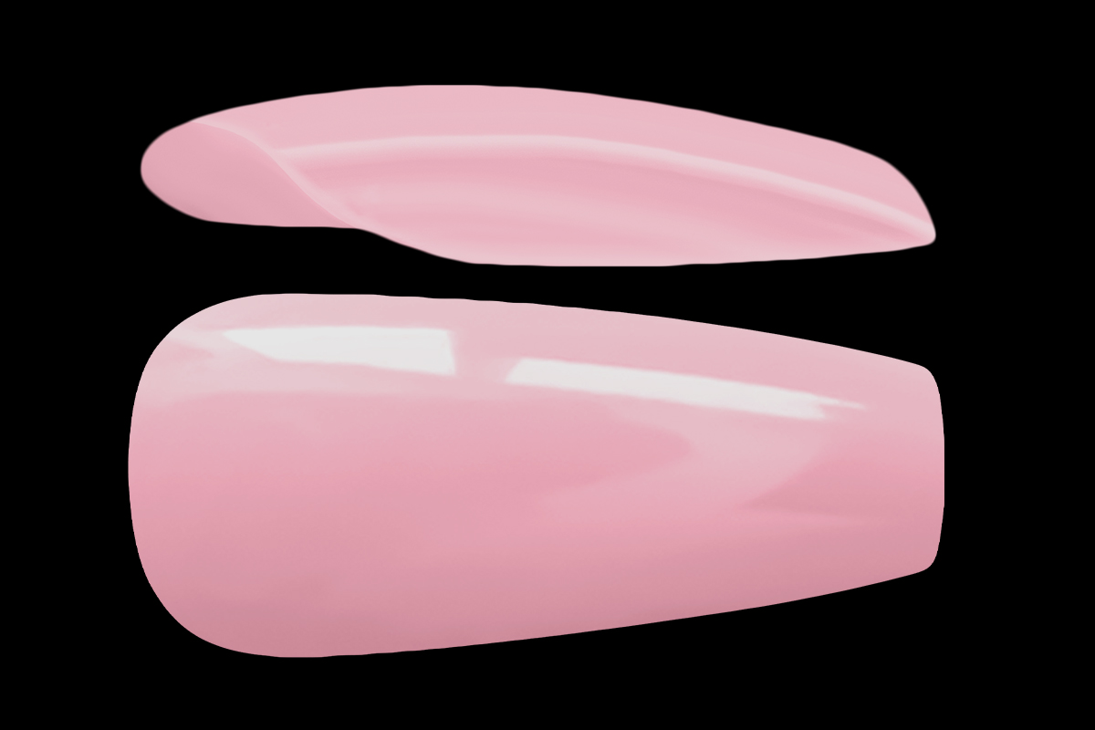 Jolifin 120 Tipbox Press-On Coffin - medium extra strong milky pink