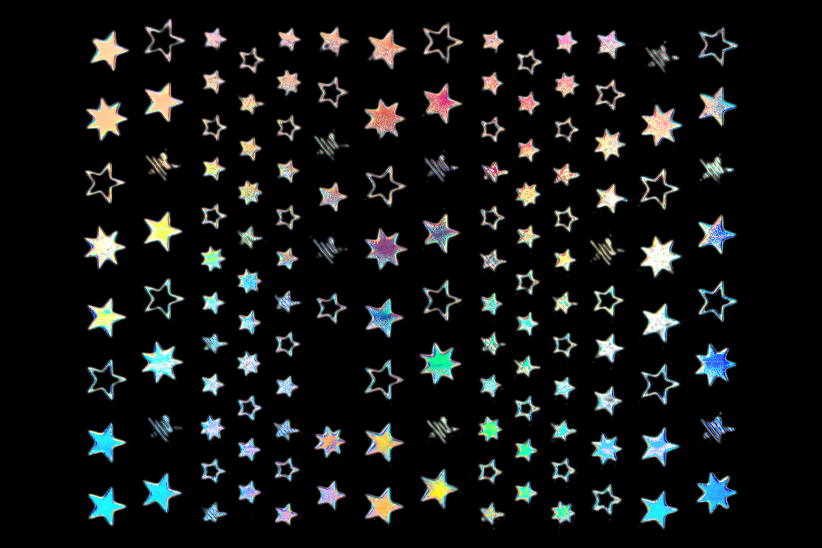 Jolifin LAVENI XL Sticker - Hologram No. 19