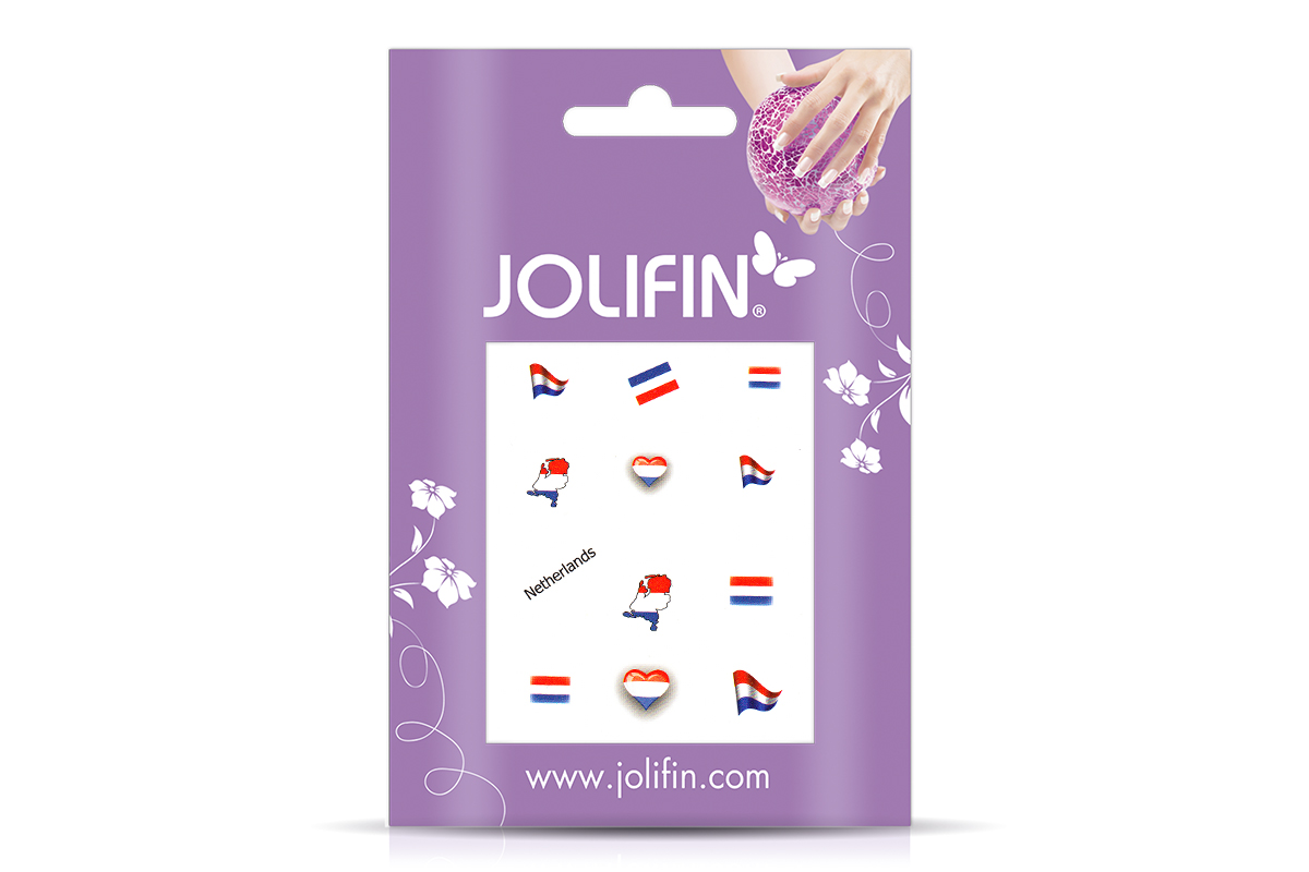 Jolifin Länder Nailart Tattoo - Netherlands