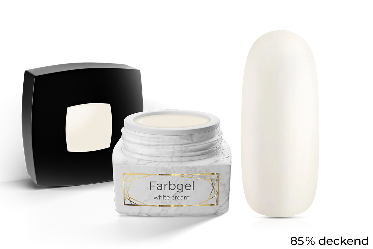 Jolifin LAVENI PRO Farbgel - white cream 5ml