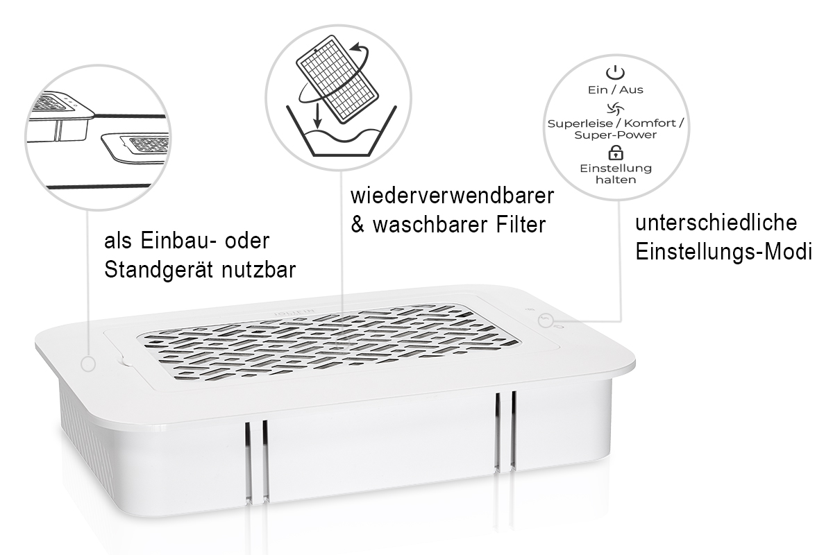 Jolifin LAVENI Dust Extraction - Home