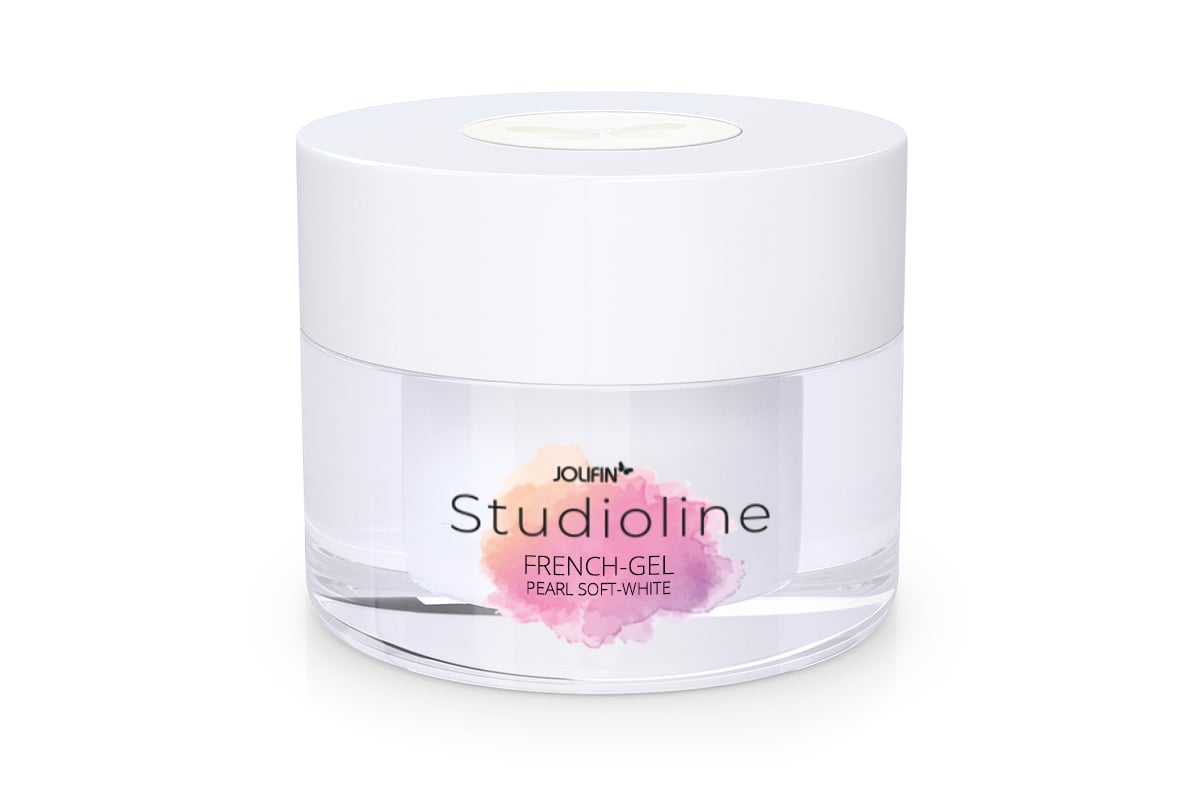 Jolifin Studioline - French-Gel pearl soft-white 15ml