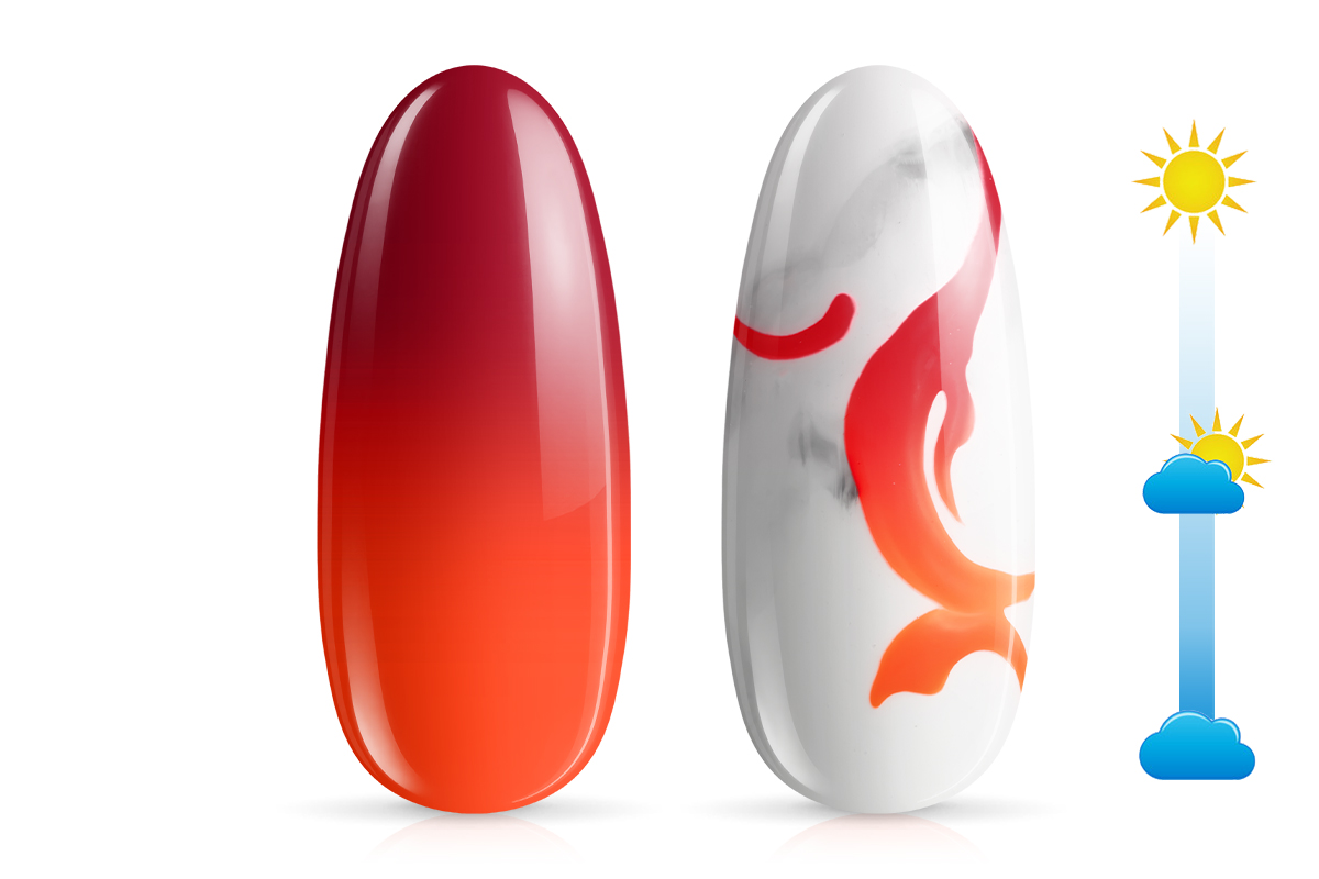 Jolifin LAVENI PRO Farbgel - Solar neon-orange 5ml