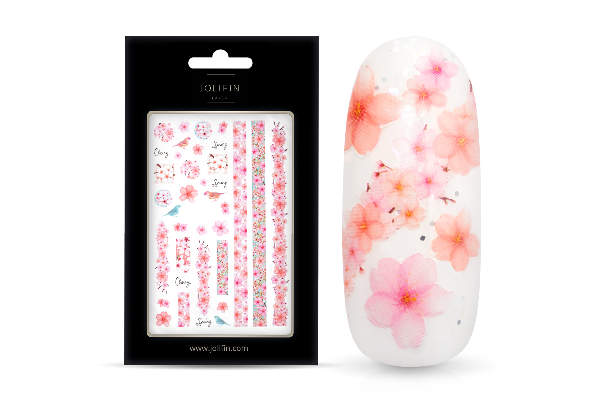 Jolifin LAVENI XL Sticker - Flowers No. 36