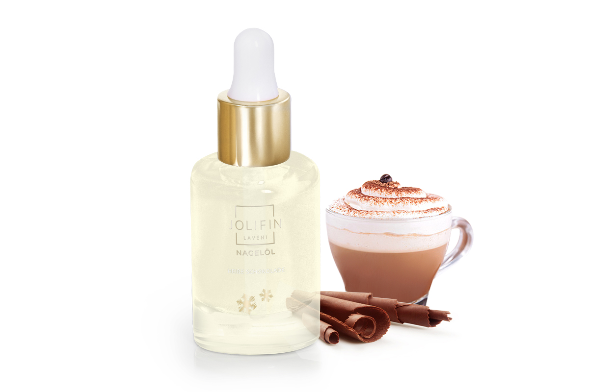 Jolifin LAVENI Nagelöl - Heiße Schokolade 10ml