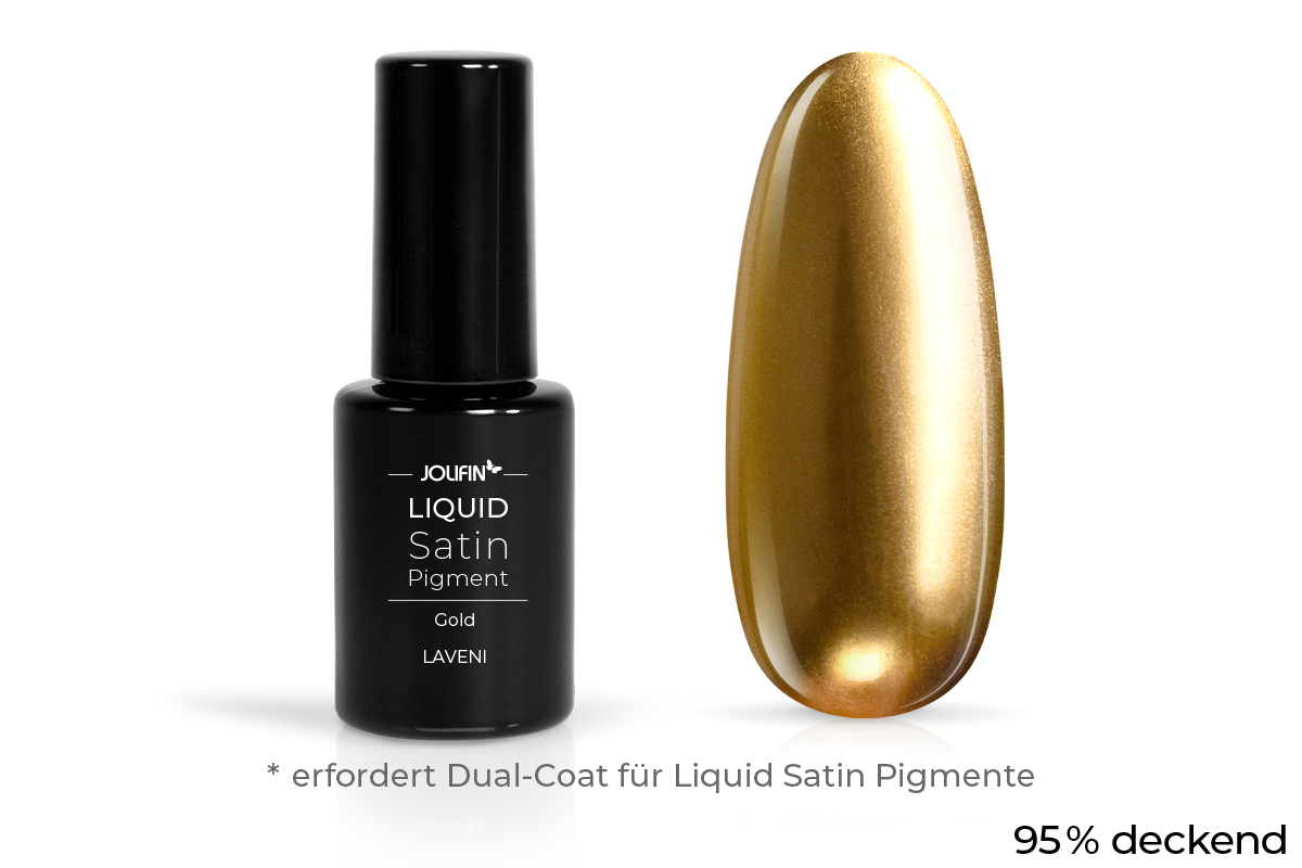 Jolifin LAVENI Liquid Satin Pigment - gold 6ml