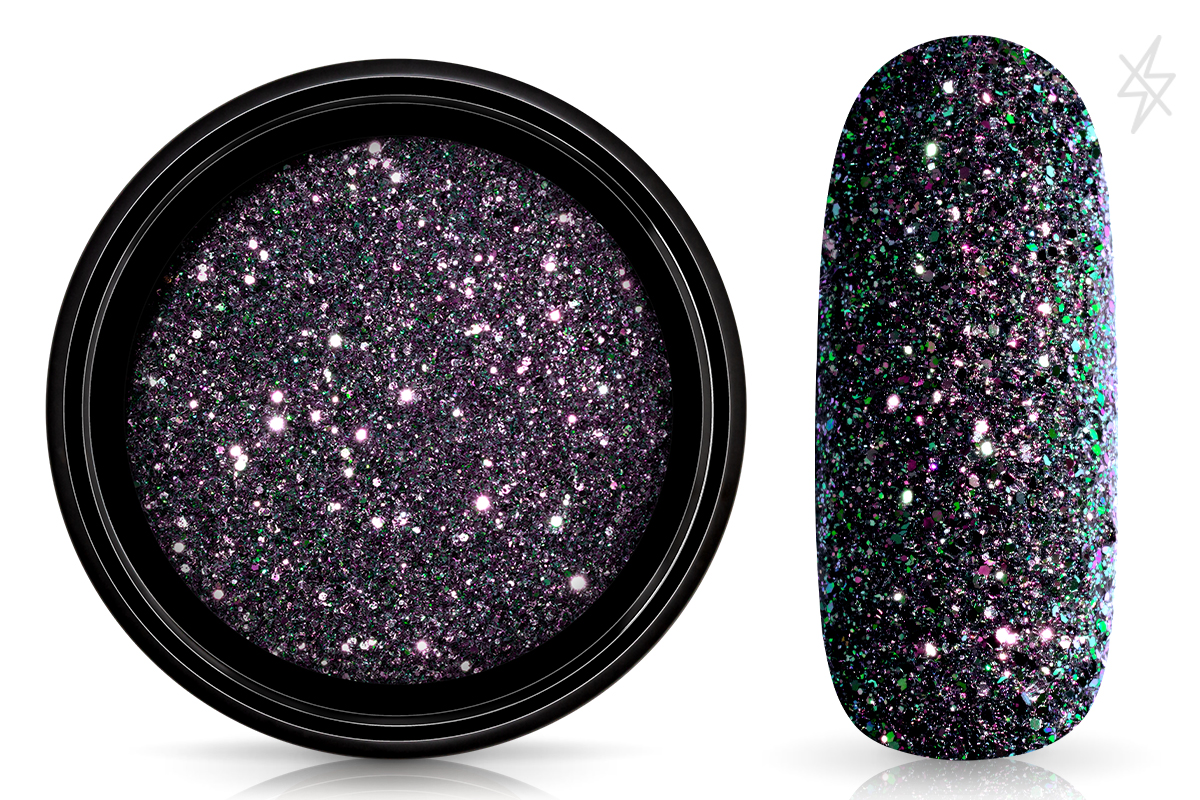 Jolifin LAVENI FlashOn Glitterpuder - purple night