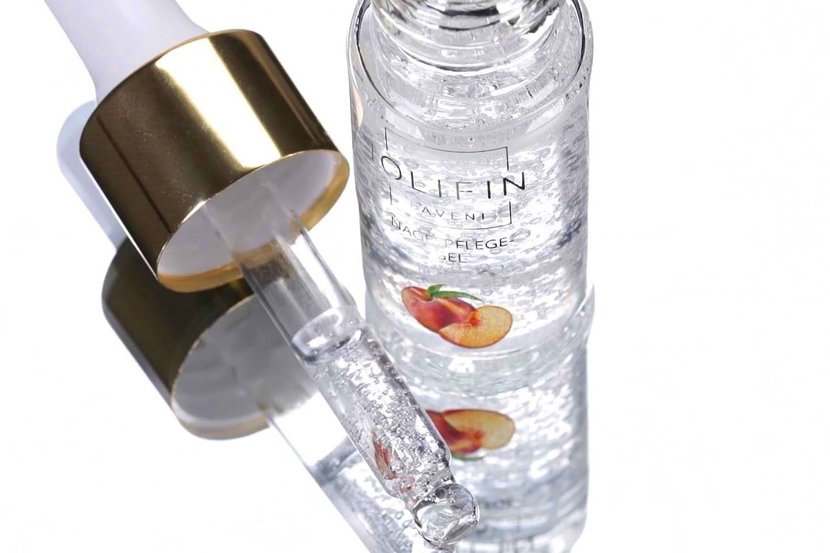 Jolifin LAVENI Nail Care Gel - Peach 10ml