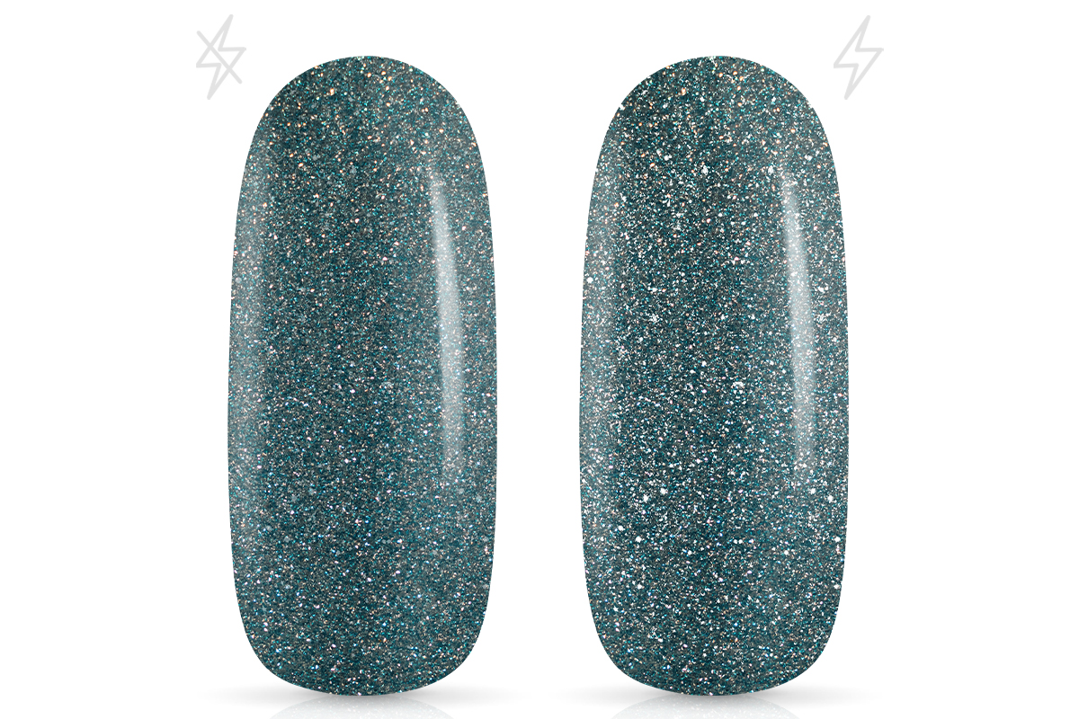 Jolifin LAVENI 3in1 Shellac - FlashOn light petrol 10ml