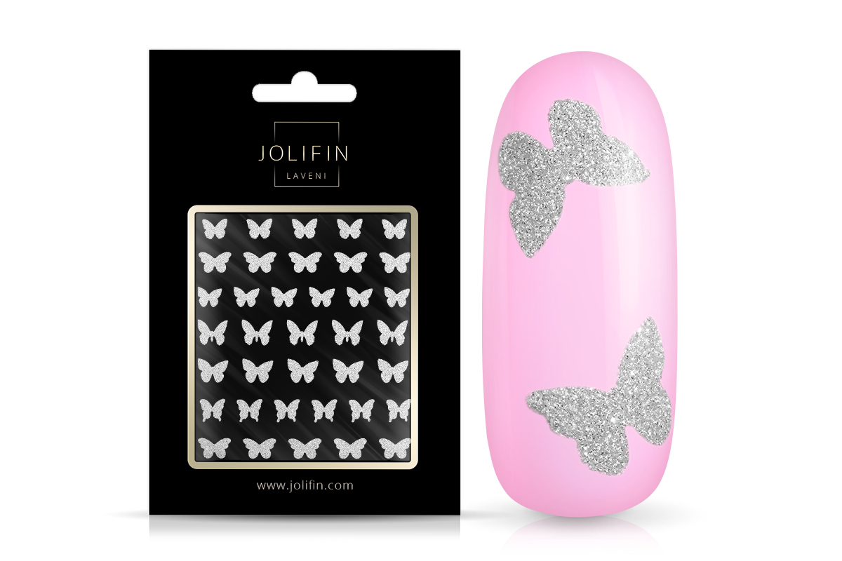 Jolifin LAVENI XL Sticker FlashOn - silver No. 1