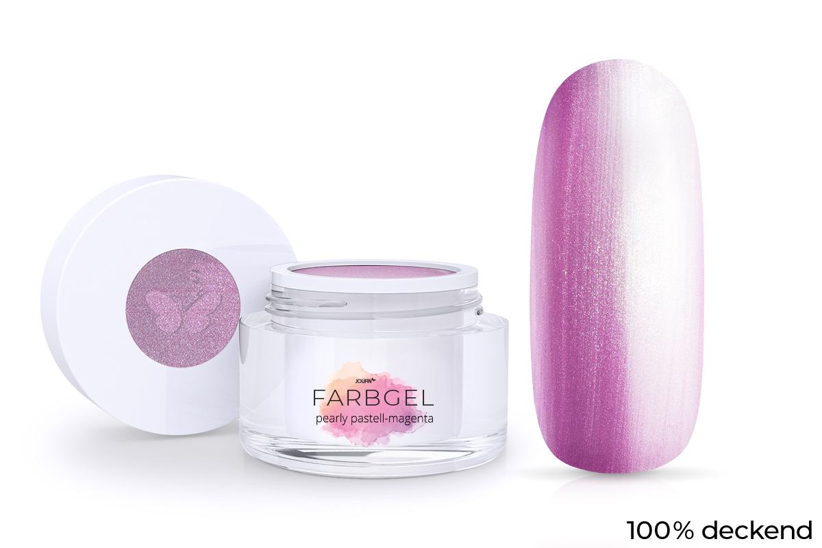 Jolifin Farbgel pearly pastell-magenta 5ml