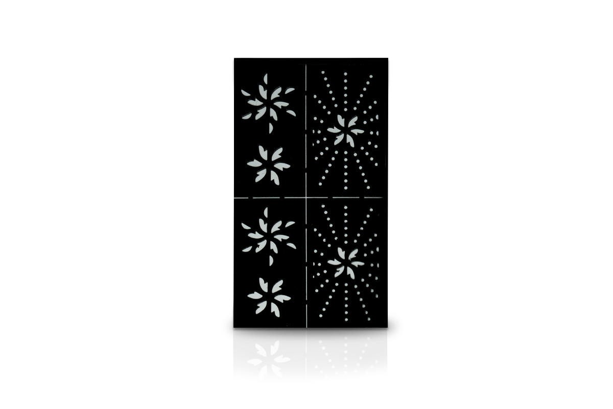 Jolifin LAVENI Airbrush and Nail Polish Stencil No. 42