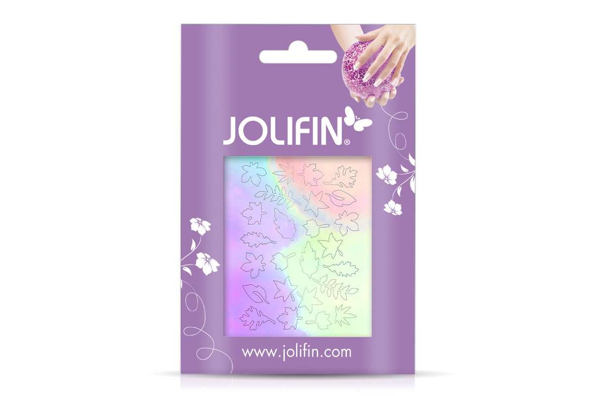 Jolifin Aurora Sticker - Leaf clear diamond Jolifin Aurora Sticker - Leaf clear diamond