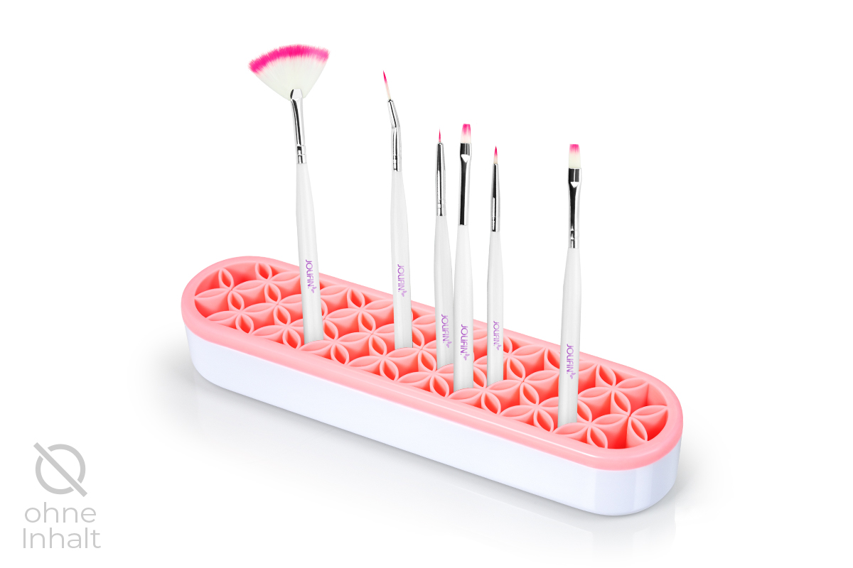 Jolifin tool and brush holder - pastel pink