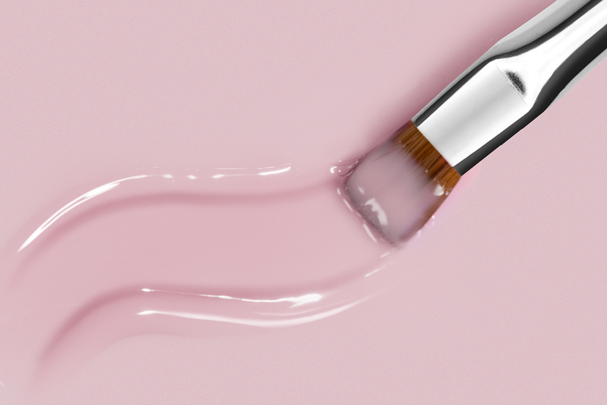 Jolifin LAVENI - No File Aufbau-Gel dünn milky rosé 15ml