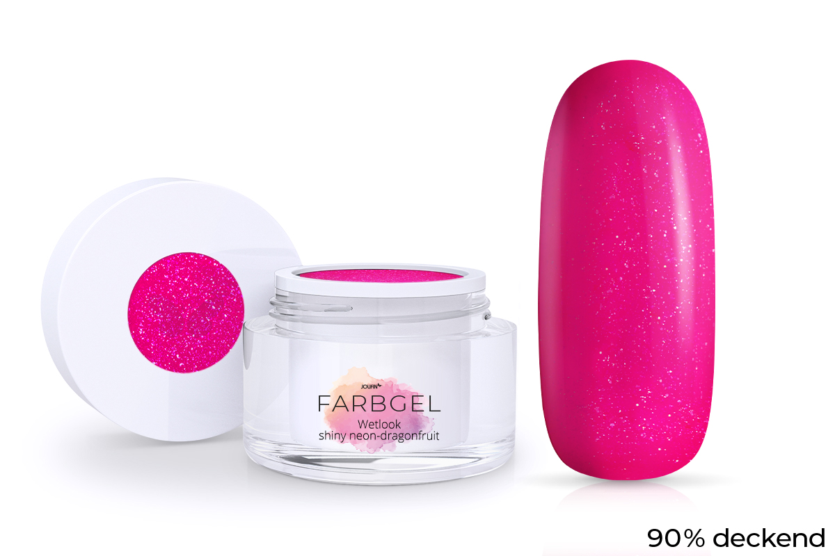 Jolifin Wetlook colour gel - shiny neon-dragonfruit 5ml