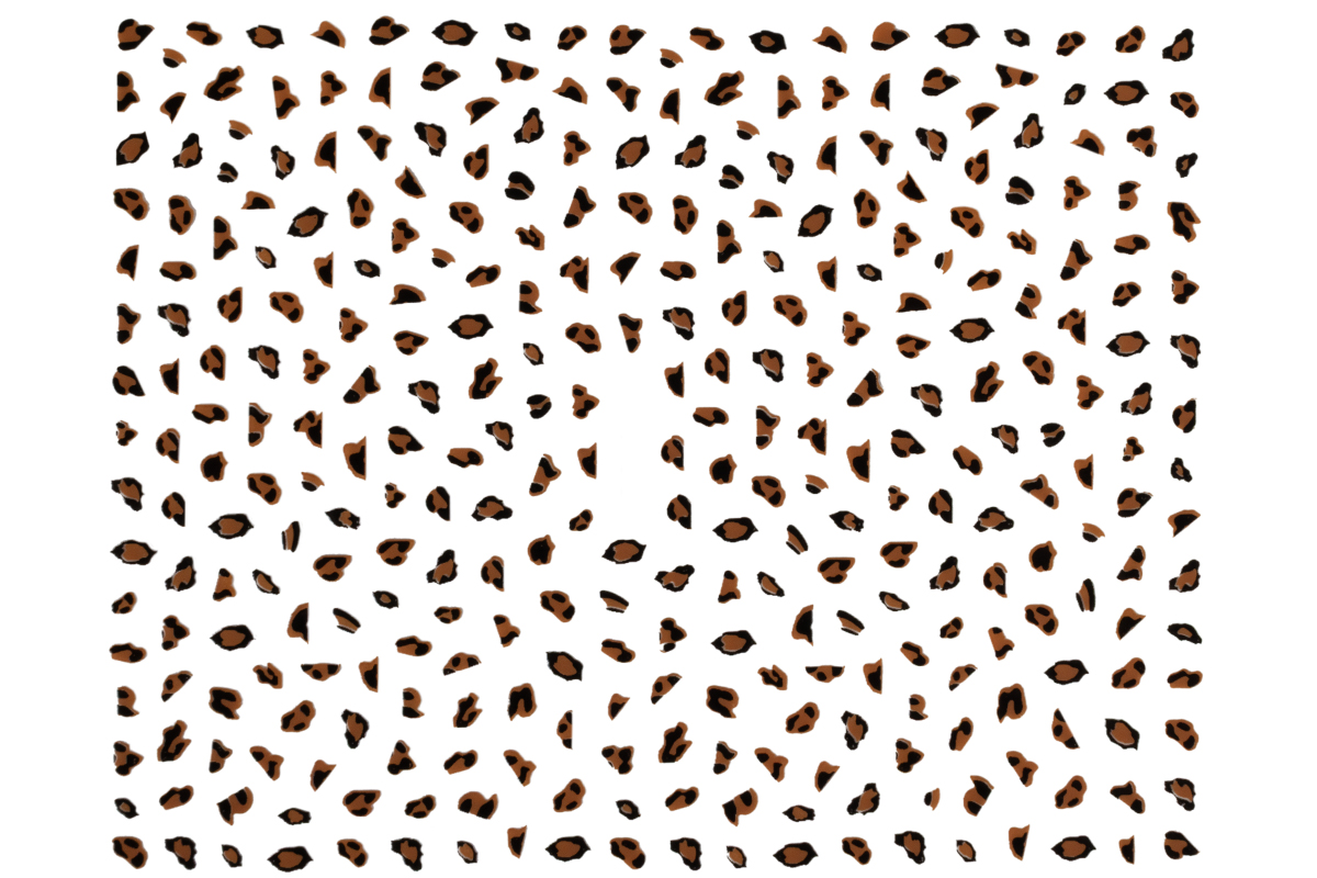 Jolifin LAVENI XL Sticker - Animalprint No. 10