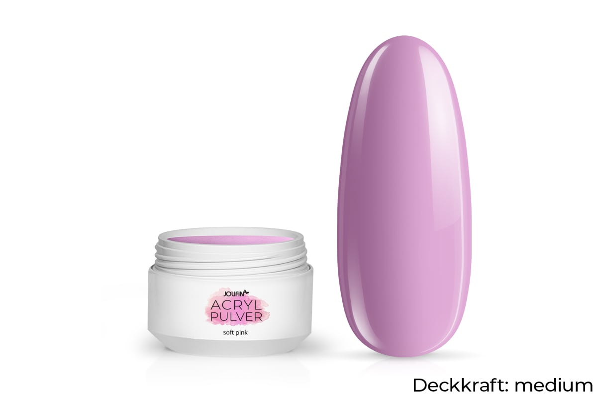 Jolifin Acryl Farbpulver - soft pink 5g
