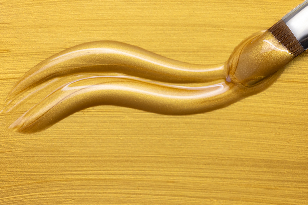 Jolifin LAVENI Farbgel - golden elegance 5ml