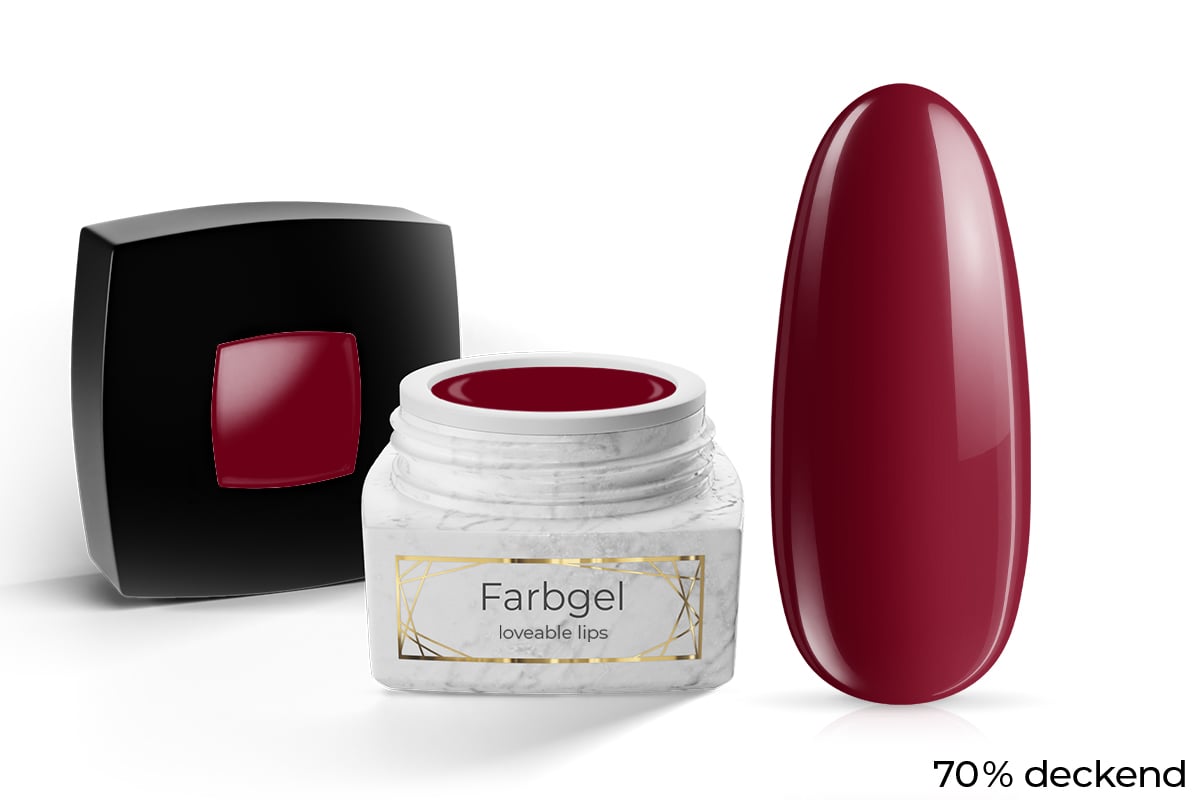 Jolifin LAVENI PRO Farbgel - loveable lips 5ml
