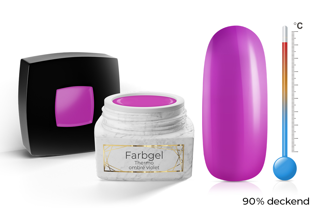 Jolifin LAVENI PRO Colour Gel - Thermo ombré violet 5ml