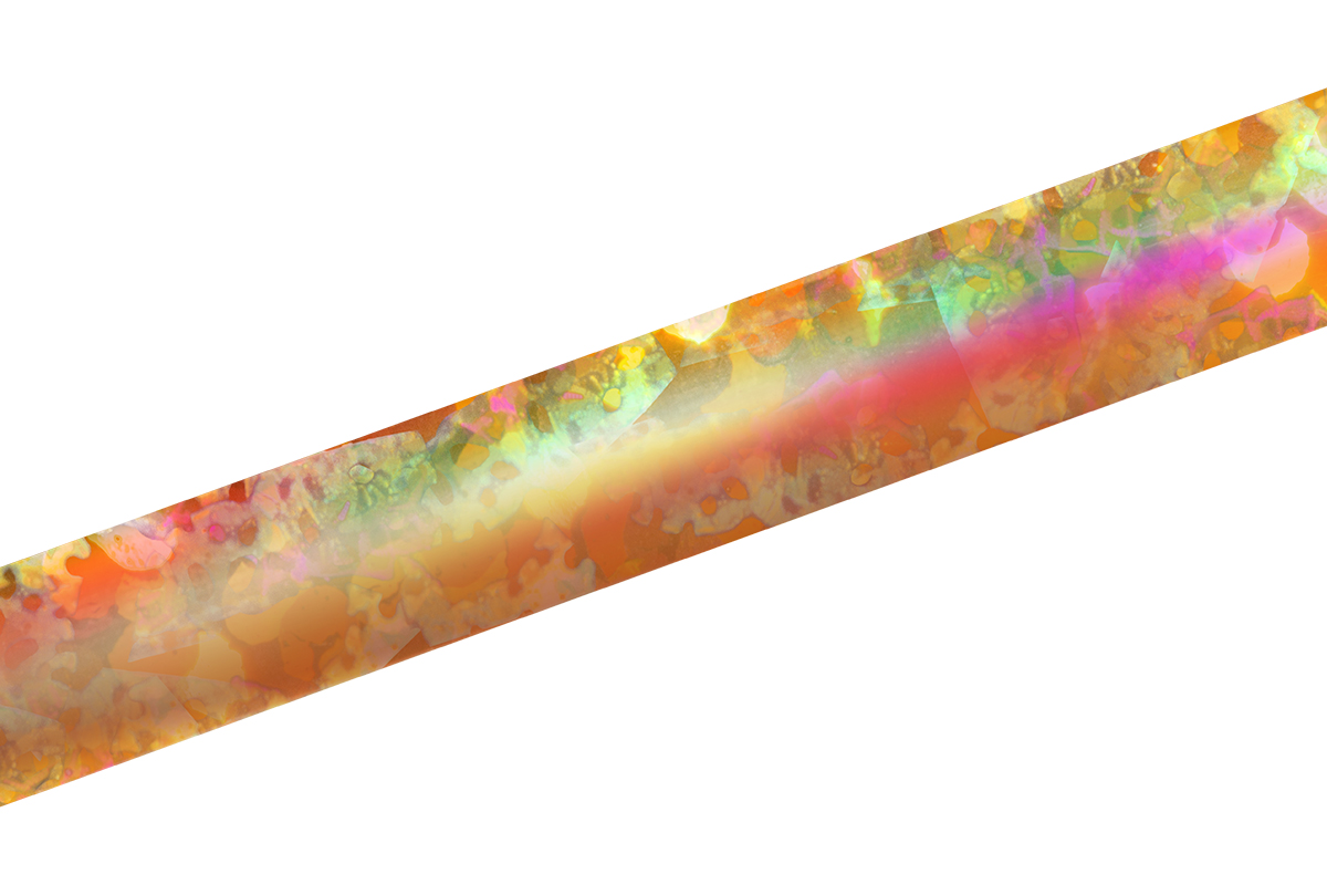 Jolifin Pinstripes hologram copper - 3mm