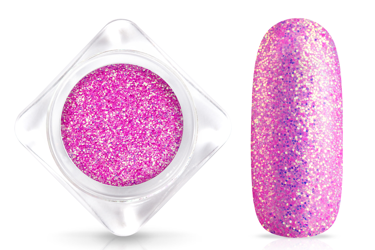 Jolifin Nightshine glitter powder - dragonfruit pink