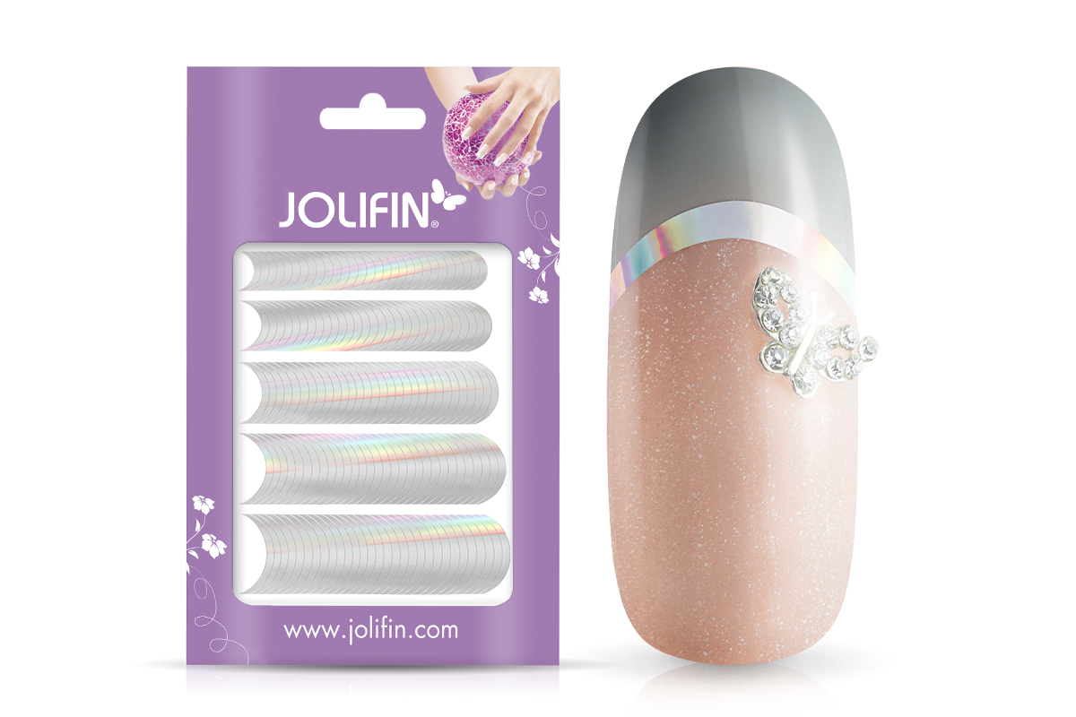 Jolifin Chrome natural French Sticker silver