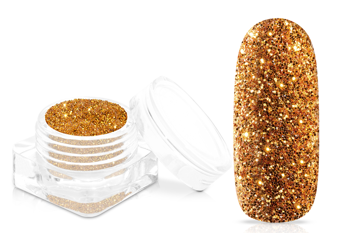 Jolifin Glitterpowder - luxury copper