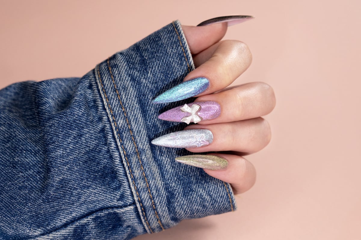 Jolifin Cat-Eye Pigment - FlashOn FlipFlop blue & purple