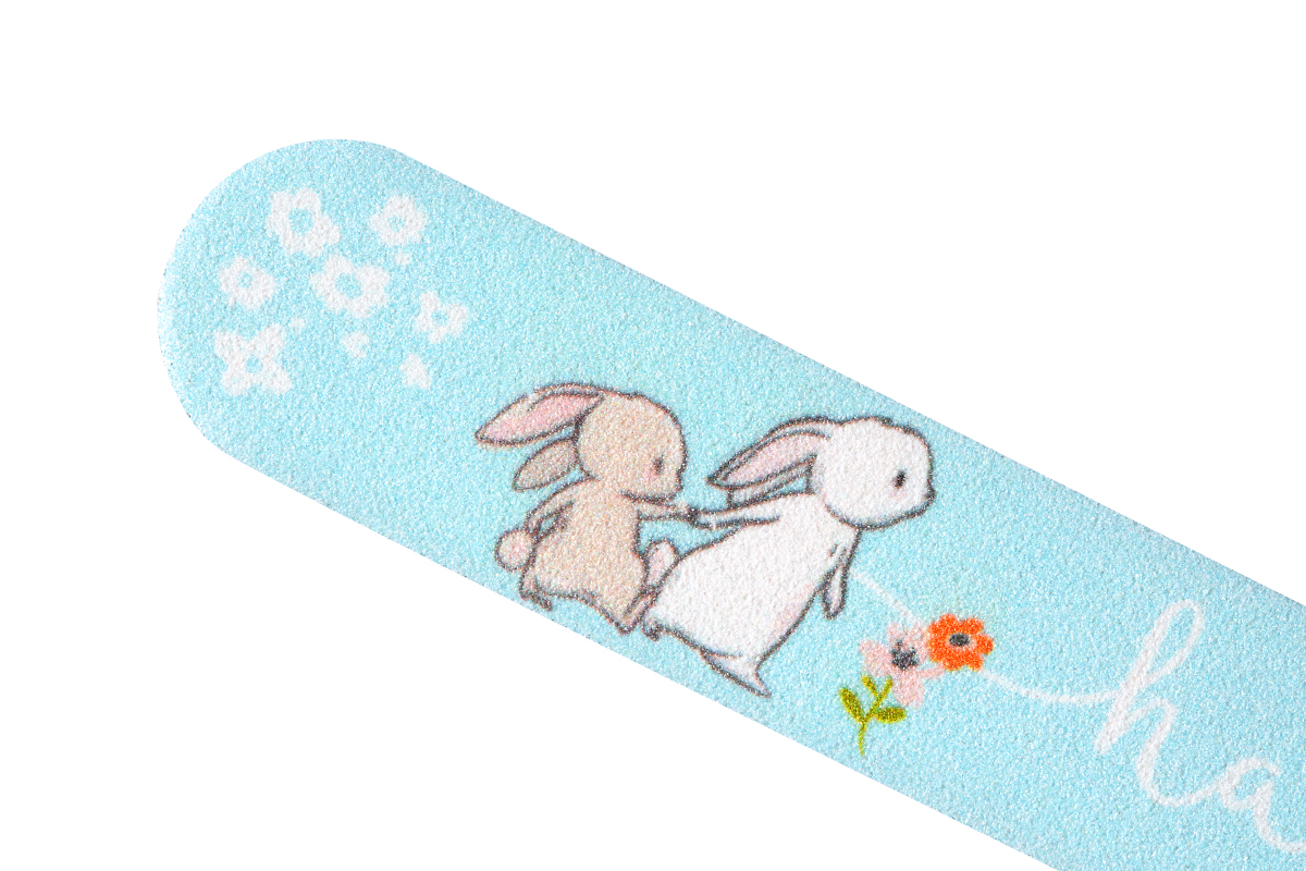 Jolifin Easter file Happy Easter - pastel blue 100/180