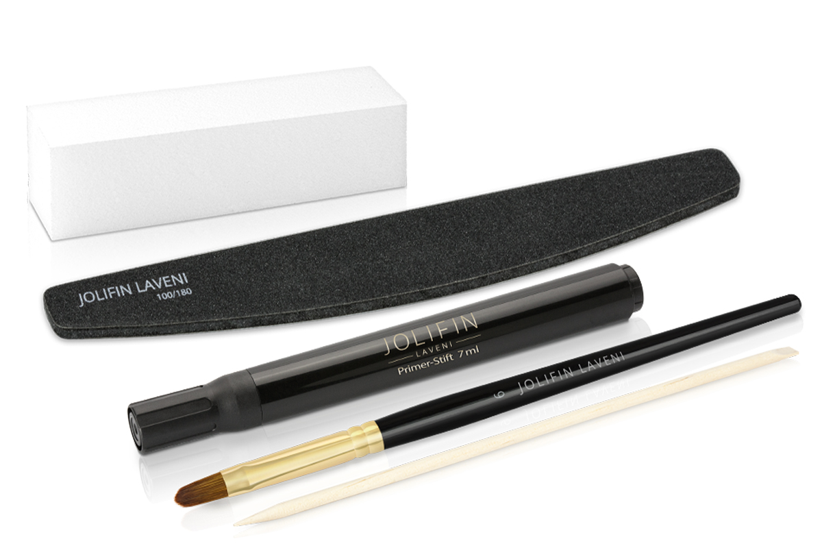 Jolifin LAVENI Shellac Starter Set - XS Basic Device