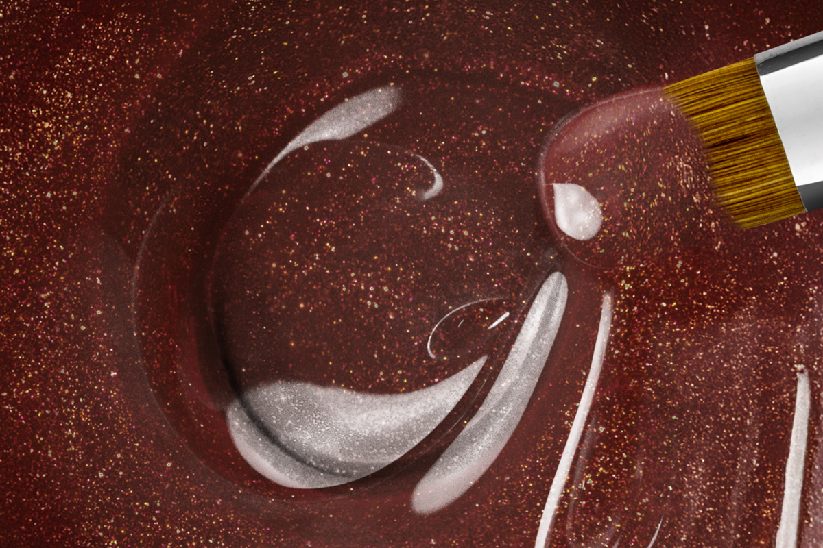 Jolifin Farbgel metallic bordeaux 5ml