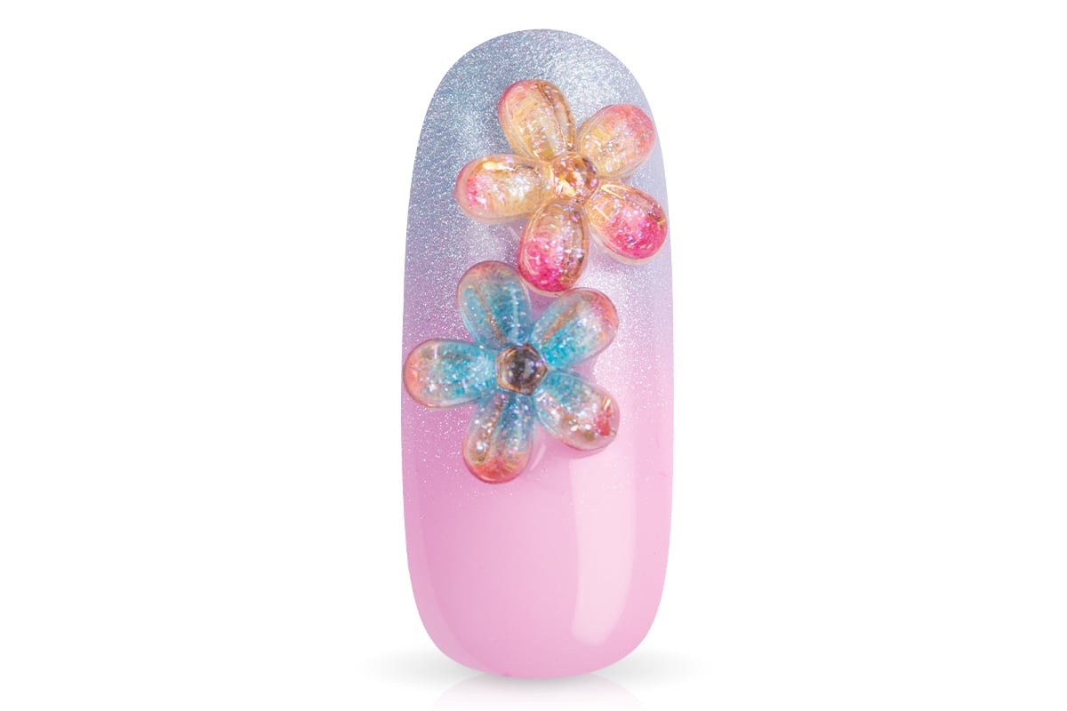Jolifin Overlay Display - Glitter Blumen
