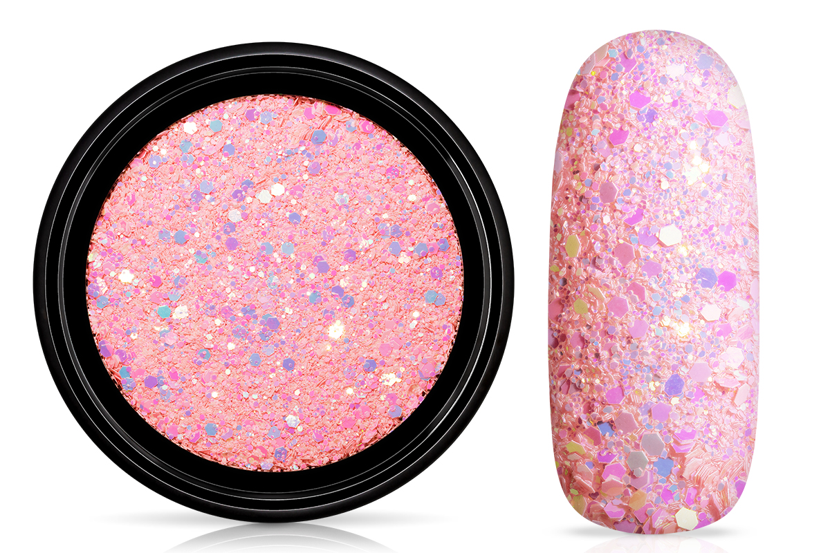 Jolifin LAVENI Sparkle Glitter - pastel pink