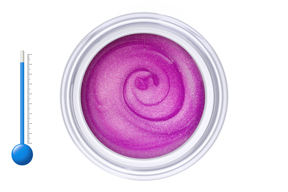 Jolifin Thermo colour gel magenta mother-of-pearl 5ml