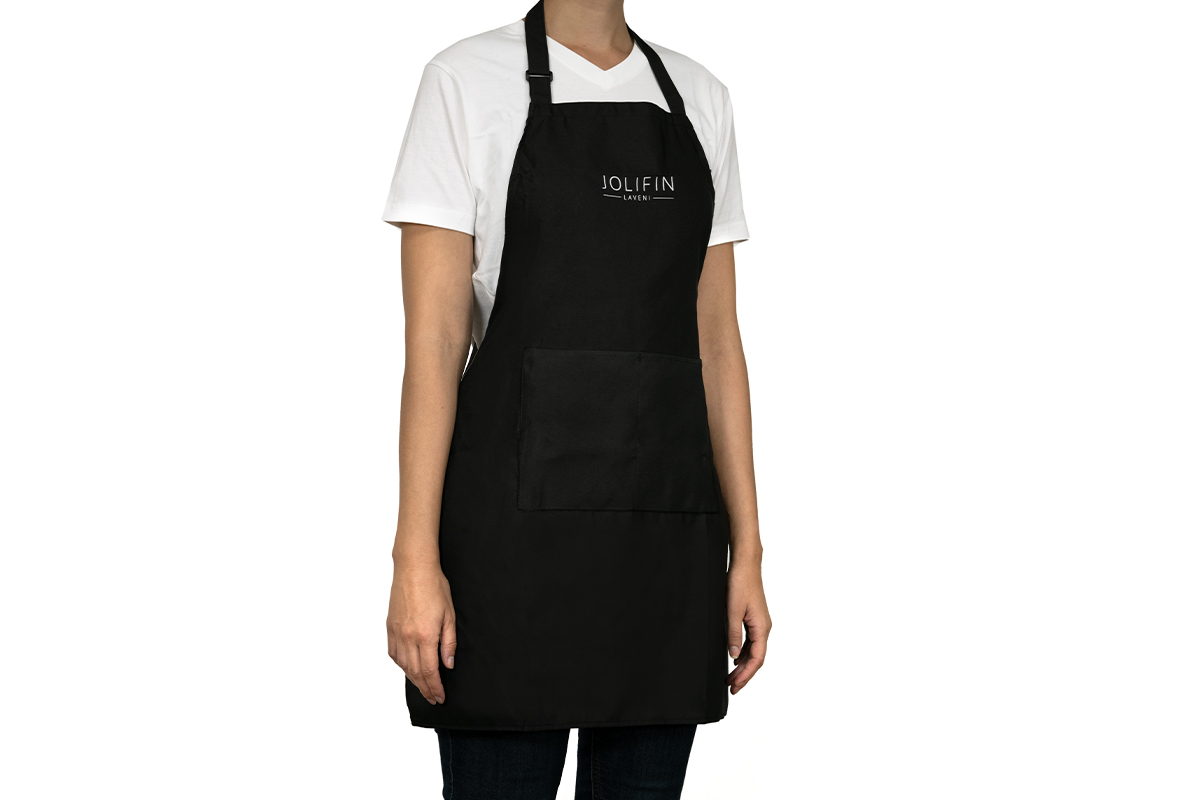 Jolifin LAVENI work apron - black