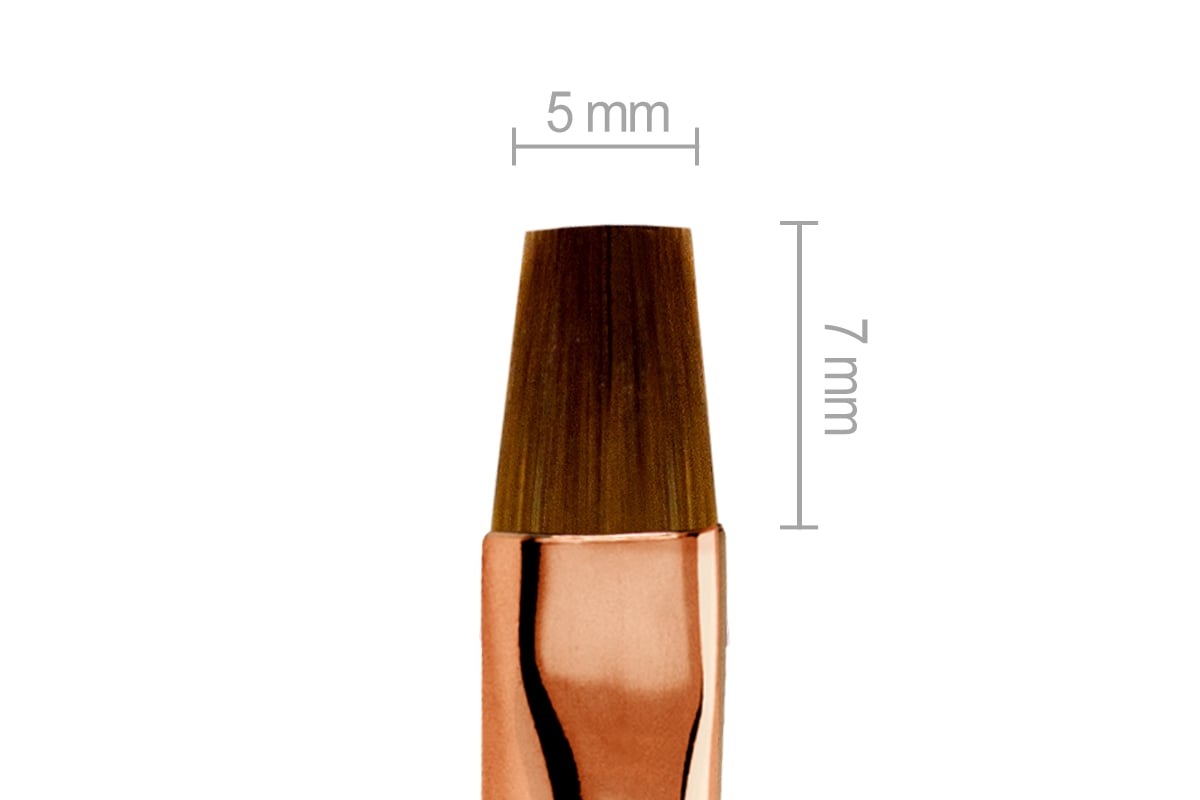 Jolifin FlashOn Pinsel - flat Gr. 4