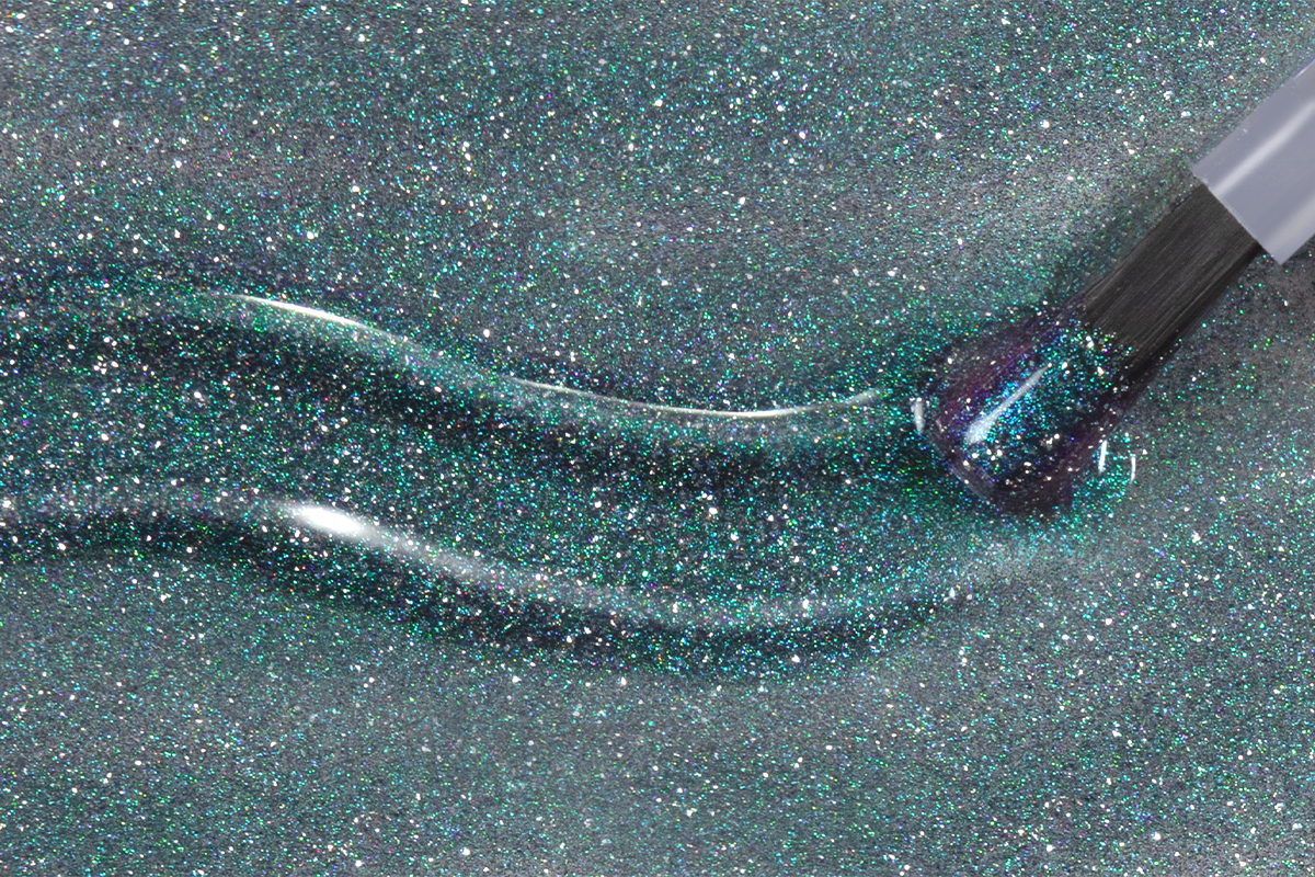 Jolifin LAVENI 3in1 Shellac - Cat-Eye 9D FlashOn ocean 10ml