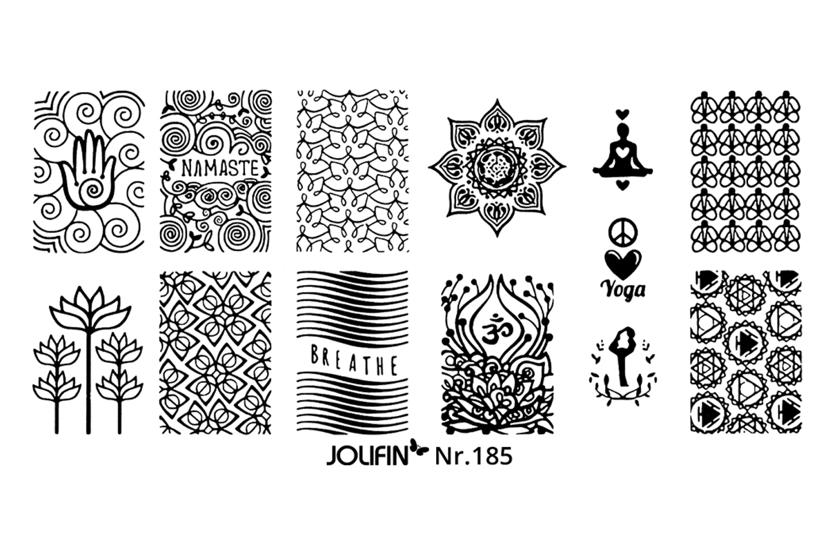 Jolifin Stamping stencil - No. 185