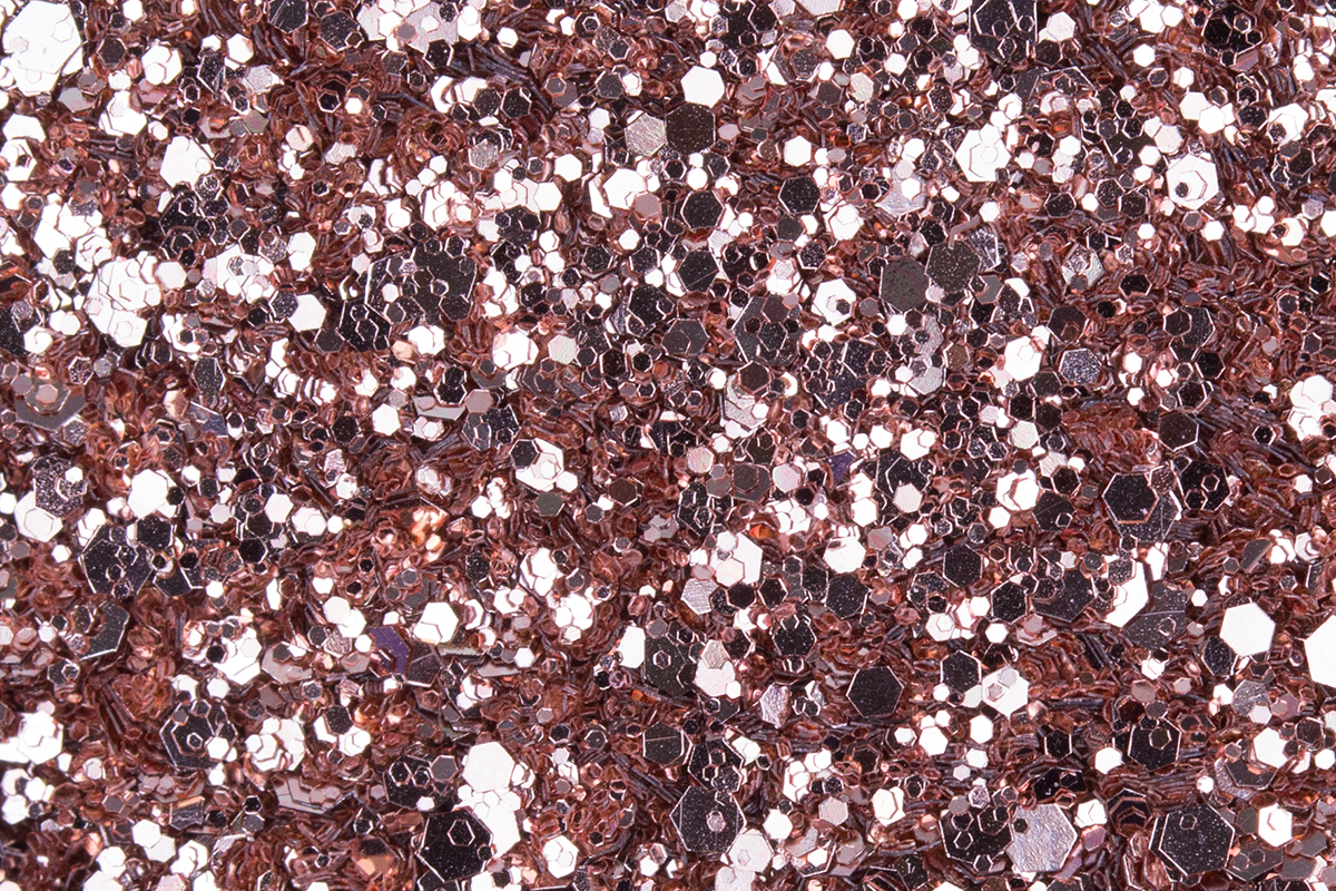 Jolifin LAVENI Sparkle Glitter - rose gold
