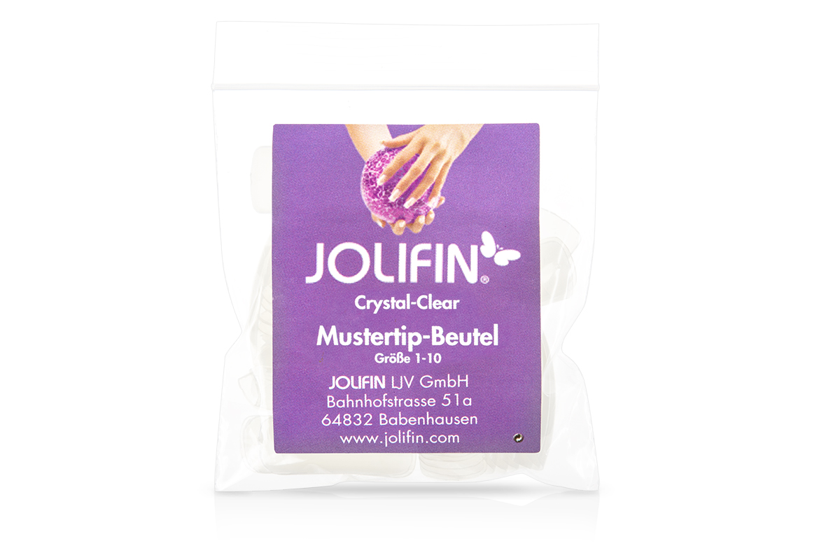 Jolifin Probe-Tipbeutel clear
