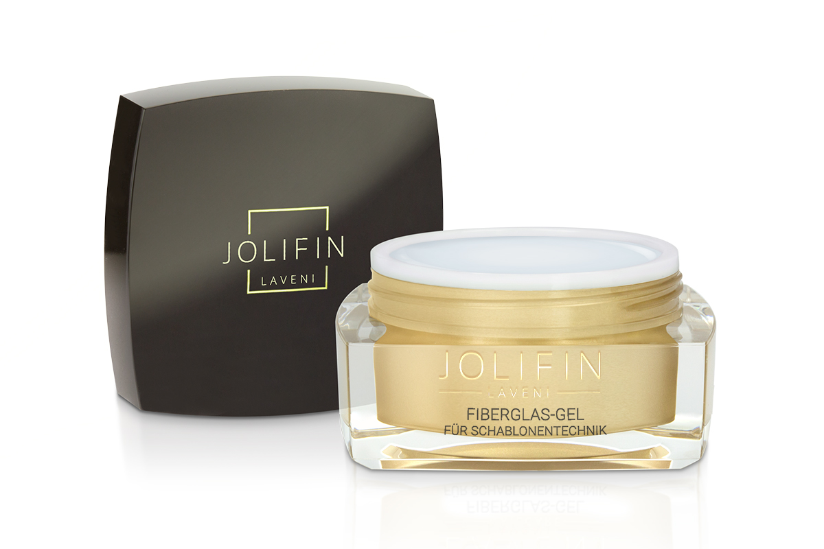 Jolifin LAVENI - Fibreglass gel for stencil technique 5ml