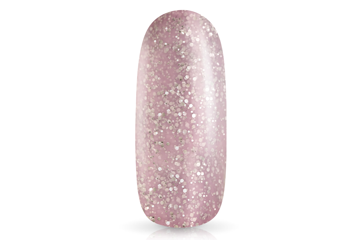 Jolifin LAVENI Shellac - hypnotising lavender Glitter 10ml