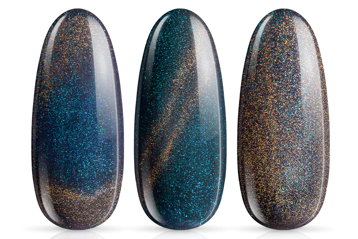 Jolifin LAVENI Shellac - 9D Polarlights Cat-Eye frozen star 10ml