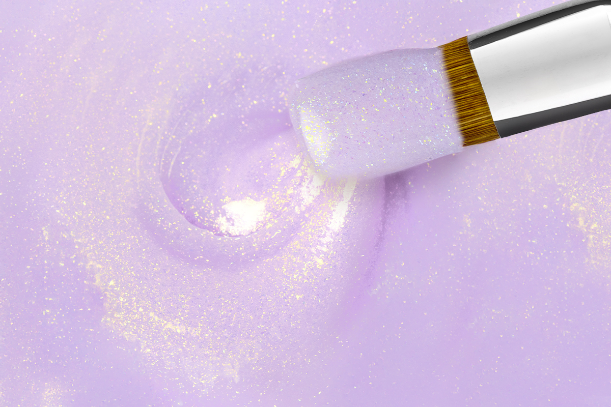 Jolifin LAVENI - Fibreglass-Gel milky cold-rosé Glimmer 15ml