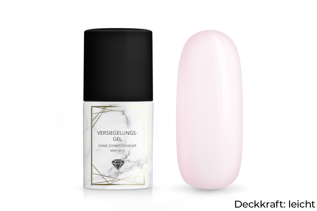 Jolifin LAVENI PRO - Versiegelungs-Gel ohne Schwitzschicht milky-rosé 11ml
