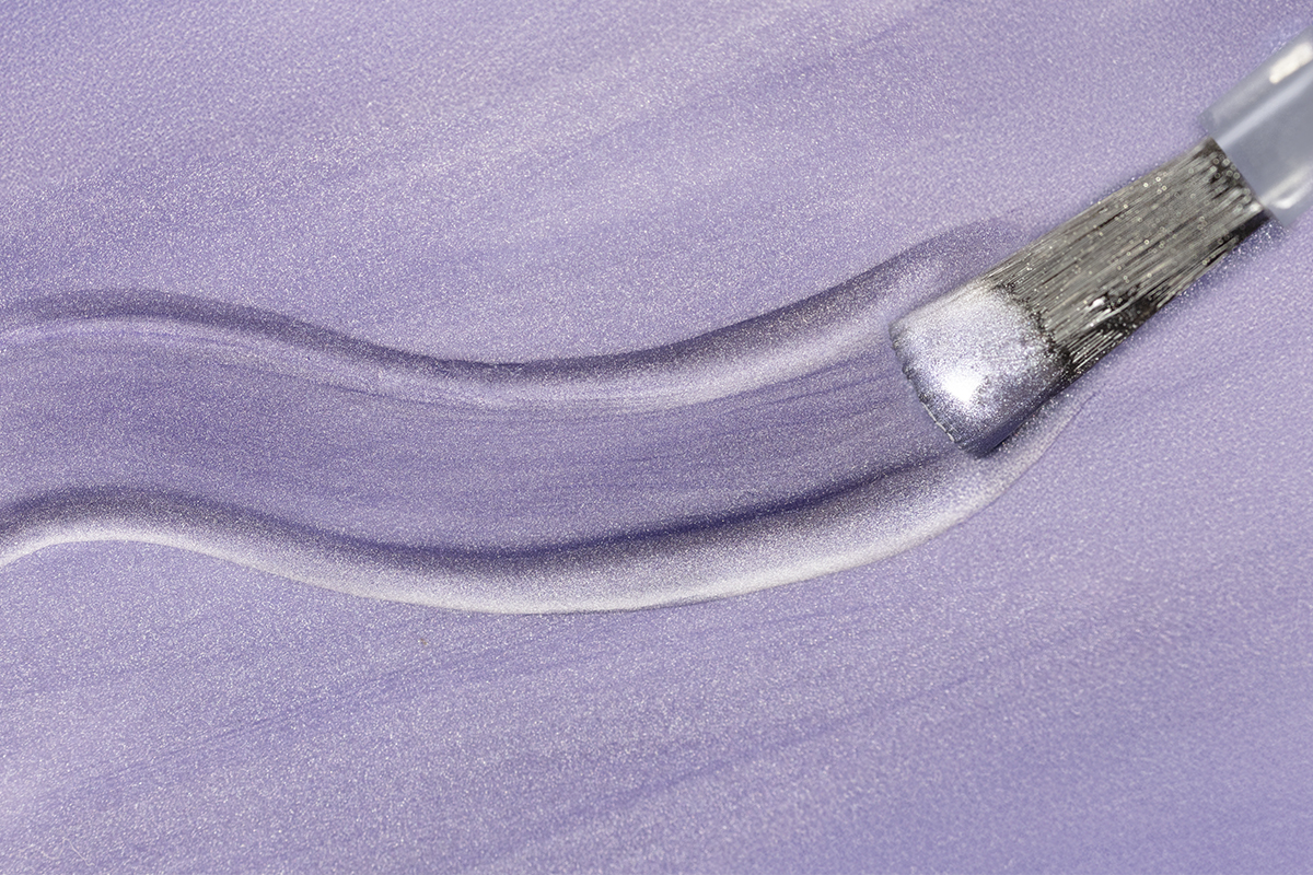 Jolifin LAVENI Shellac - Cat-Eye Satin Jelly Glas purple 10ml